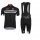 2016-2017 Felt Fahrradbekleidung Radteamtrikot Kurzarm+Kurz Radhose Kaufen Schwarz R83O5
