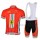 Ferrari Teams castelli Cipollini Fahrradbekleidung Radteamtrikot Kurzarm+Kurz Radhose Kaufen BSU3P