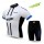 2016 BAT FOX Fahrradbekleidung Radtrikot Kurzarm+Kurz Radhose blau weiß Schwarz 1WWC5