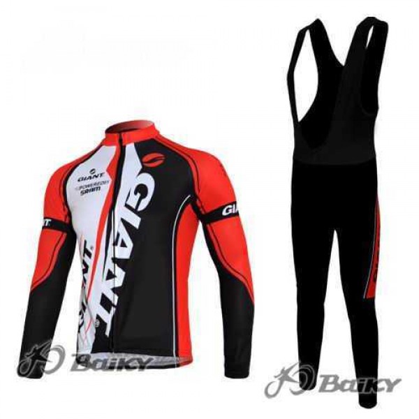 Giant Sram Pro Team Fahrradbekleidung Radteamtrikot Langarm+Lang Trägerhose Rot weiß Schwarz 9R1S3 Giant Sram Pro Team Fahrradbekleidung Radteamtrikot Langarm+Lang Trägerhose Rot weiß Schwarz 9R1S3