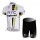 Highroad Pro Team Radbekleidung Radtrikot Kurzarm und Fahrradhosen Kurz weiß WEFLW