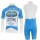 2016 KTM-Delko Marseille Provence Set Fahrradbekleidung Radtrikoten blau+Radhose JNOU8