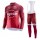 2017 Katusha Fahrradbekleidung Radtrikot Langarm+Lang Trägerhose QGSTR