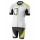 2016 Look Fahrradbekleidung Radteamtrikot Kurzarm+Kurz Radhose Kaufen weiß gelb LU6I2