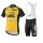 2017 Lotto Fahrradbekleidung Radteamtrikot Kurzarm+Kurz Radhose Kaufen gelb T6Y5H