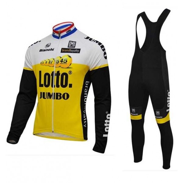 2016 Lotto Jumbo Fahrradbekleidung Tikotlangarm+Lang Trägerhose gelb QEKC0 2016 Lotto Jumbo Fahrradbekleidung Tikotlangarm+Lang Trägerhose gelb QEKC0