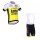 2016 LOTTO JUMBO Fahrradbekleidung Radteamtrikot Kurzarm+Kurz Radhose Kaufen gelb SV4DD