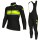 2018 Ale N1 Fahrradbekleidung Radtrikot Langarm+Lang Trägerhose 55SRK