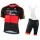 MITCHELTON-SCOTT Chinese Champion 2018-2019 Fahrradbekleidung Radtrikot Satz Kurzarm+Kurz Trägerhose A3KE2
