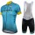 Astana 2018 Damen Fahrradbekleidung Radtrikot Satz Kurzarm+Kurz Trägerhose IE8AB