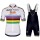 Boels Dolmans 2018 World Champion Fahrradbekleidung Radtrikot Satz Kurzarm+Kurz Trägerhose JOI4L