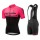 2018 Cervelo 3T Pink Fahrradbekleidung Radtrikot Satz Kurzarm+Kurz Trägerhose 4SEPF
