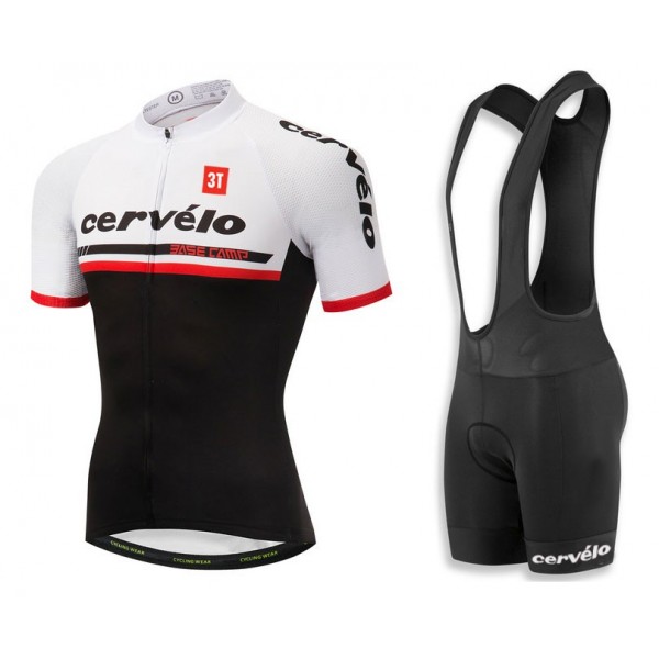 2018 Cervelo 3T weiß Fahrradbekleidung Radtrikot Satz Kurzarm+Kurz Trägerhose 2HVZW 2018 Cervelo 3T weiß Fahrradbekleidung Radtrikot Satz Kurzarm+Kurz Trägerhose 2HVZW
