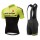 2018 Cervelo 3T gelb Fahrradbekleidung Radtrikot Satz Kurzarm+Kurz Trägerhose Z52CT