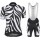 Cipollini Zebra Fahrradbekleidung Radtrikot Satz Kurzarm+Kurz Trägerhose KD9DQ