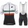 Cipollini Italian Heart Fahrradbekleidung Radtrikot Satz Kurzarm+Kurz Trägerhose FP1S0