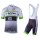 2018 Team Fortuneo Samsic Fahrradbekleidung Radtrikot Satz Kurzarm+Kurz Trägerhose 8Z0LE