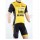 LottoNL-Jumbo 2018 Set Fahrradbekleidung Radtrikoten+Kurz Radhose 5RLKV