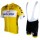 Quick-Step Floors 2018 Tour Special Edition gelb Fahrradbekleidung Radtrikot Satz Kurzarm+Kurz Trägerhose B3XVU