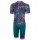 RH+ Powers pink Fahrradbekleidung Radtrikot Satz Kurzarm+Kurz Trägerhose 01UA8