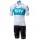 TEAM SKY 2018 weiß Set Fahrradbekleidung Radtrikoten+Kurz Radhose B8DFF