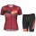 Scott RC PRO Damen Damen Set Fahrradbekleidung Radtrikoten+Kurz Radhose black/camellia pink QF6WD