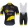 TEAM DIRECT ENERGIE 2018 Fahrradbekleidung Radtrikot Satz Kurzarm+Kurz Trägerhose WRZ7K