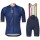 Vuelta Espana 2018 Km Cero Fahrradbekleidung Radtrikot Satz Kurzarm+Kurz Trägerhose 51W6S
