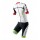 2016 Pearl izumi Korte Mouwen+Korte Fietsbroek Bib grün Rot weiß 31R6B