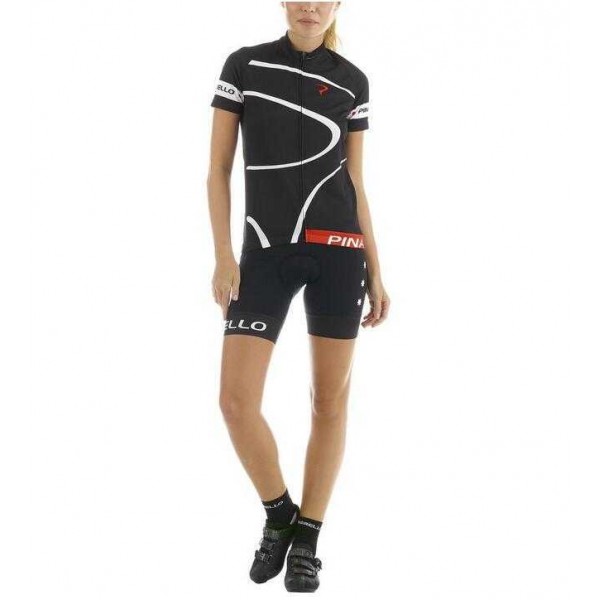 2016 Pinarello Fahrradbekleidung Radtrikot Kurzarm+Kurz Radhose Schwarz Vrouw CIYKC 2016 Pinarello Fahrradbekleidung Radtrikot Kurzarm+Kurz Radhose Schwarz Vrouw CIYKC