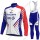 GROUPAMA FDJ 2021 Fahrradbekleidung Radtrikot Langarm+Lang Trägerhose BTZZY