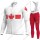 Canada FDJ 2021 Fahrradbekleidung Radtrikot Langarm+Lang Trägerhose LHPVA