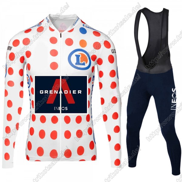Team INEOS Grenadier Tour De France 2021 Herren Fahrradbekleidung Radtrikot Langarm+Lang Trägerhose FMUHK Team INEOS Grenadier Tour De France 2021 Herren Fahrradbekleidung Radtrikot Langarm+Lang Trägerhose FMUHK