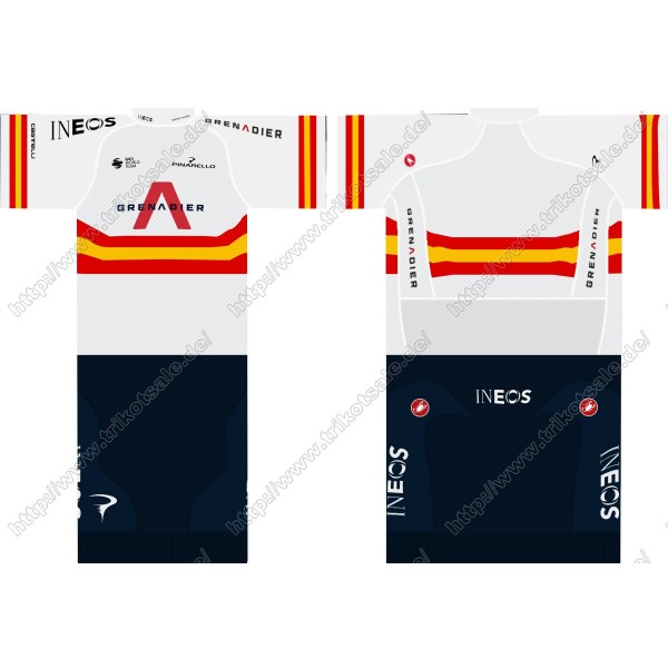 Team INEOS Grenadier 2021 UCI World Champion Fahrradbekleidung Satz Fahrradtrikot Kurzarm Trikot Und Kurz Radhose BTGVX Team INEOS Grenadier 2021 UCI World Champion Fahrradbekleidung Satz Fahrradtrikot Kurzarm Trikot Und Kurz Radhose BTGVX