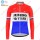 Winter Thermal Fleece Jumbo Visma 2021 Dutch Fahrradbekleidung Radtrikot Langarm RLNQA