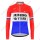 Jumbo Visma 2021 Dutch Fahrradbekleidung Radtrikot Langarm MCREM