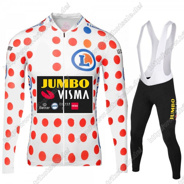 Jumbo Visma 2021 Tour De France Fahrradbekleidung Radtrikot Langarm+Lang Trägerhose WVSNF Jumbo Visma 2021 Tour De France Fahrradbekleidung Radtrikot Langarm+Lang Trägerhose WVSNF