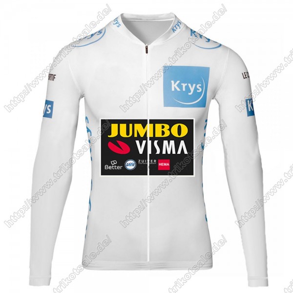 Jumbo Visma 2021 Tour De France Fahrradbekleidung Radtrikot Langarm FRODJ Jumbo Visma 2021 Tour De France Fahrradbekleidung Radtrikot Langarm FRODJ