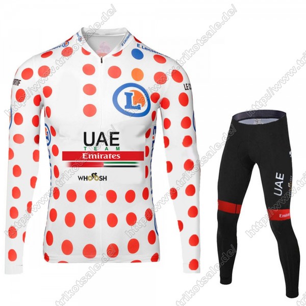 UAE EMIRATES Tour De France 2021 Fahrradbekleidung Radtrikot Langarm+Lang Trägerhose VKGXK UAE EMIRATES Tour De France 2021 Fahrradbekleidung Radtrikot Langarm+Lang Trägerhose VKGXK