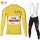 Winter Thermal Fleece UAE EMIRATES Tour De France 2021 Fahrradbekleidung Radtrikot Langarm+Lang Trägerhose CLQEN