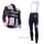 Teams Rapha Focus Fahrradbekleidung Radtrikot Langarm+Lang Trägerhose VKK6F