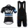 2016 SKY Pro Fahrradbekleidung Radteamtrikot Kurzarm+Kurz Radhose Kaufen Schwarz blau_02 TF4YW