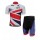 Goedkoop Sky British Radbekleidung Radtrikot Kurzarm und Fahrradhosen Kurz 376K2