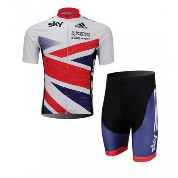 Goedkoop Sky British Radbekleidung Radtrikot Kurzarm und Fahrradhosen Kurz 376K2 Goedkoop Sky British Radbekleidung Radtrikot Kurzarm und Fahrradhosen Kurz 376K2