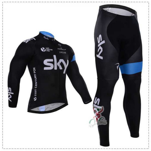 2015 SKY Fahrradbekleidung Radtrikot Satz Langarm und Lange Radhose EC3C4 2015 SKY Fahrradbekleidung Radtrikot Satz Langarm und Lange Radhose EC3C4