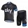 Teams Sky 2014 Radbekleidung Radtrikot Kurzarm und Fahrradhosen Kurz RUNS7