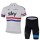 2013 Teams Sky Radbekleidung Radtrikot Kurzarm und Fahrradhosen Kurzje weiß blau Schwarz 0NWTS
