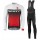2016-2017 Nalini Fahrradbekleidung Radtrikot Langarm+Lang Trägerhose Rot 8BU7J
