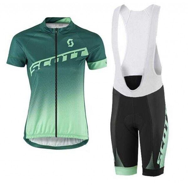 2016-2017 Scott Fahrradbekleidung Radteamtrikot Kurzarm+Kurz Radhose Kaufen grün Damen H4AQ1 2016-2017 Scott Fahrradbekleidung Radteamtrikot Kurzarm+Kurz Radhose Kaufen grün Damen H4AQ1