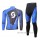 SCOTT RC Pro Fahrradbekleidung Radtrikot Satz Langarm und Lange Radhose blau Schwarz 8Z8UW